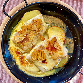 Bacalao confitado