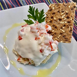 Ensaladilla de cangrejo